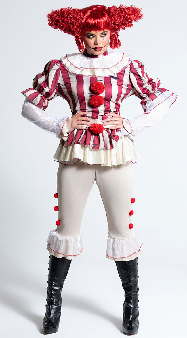 Sadistic Clown Costume by California Costumes