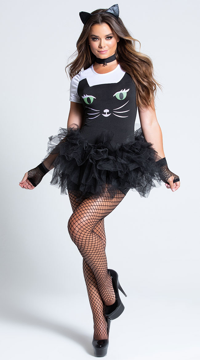 Sassy Kitty Cat Costume by Music Legs