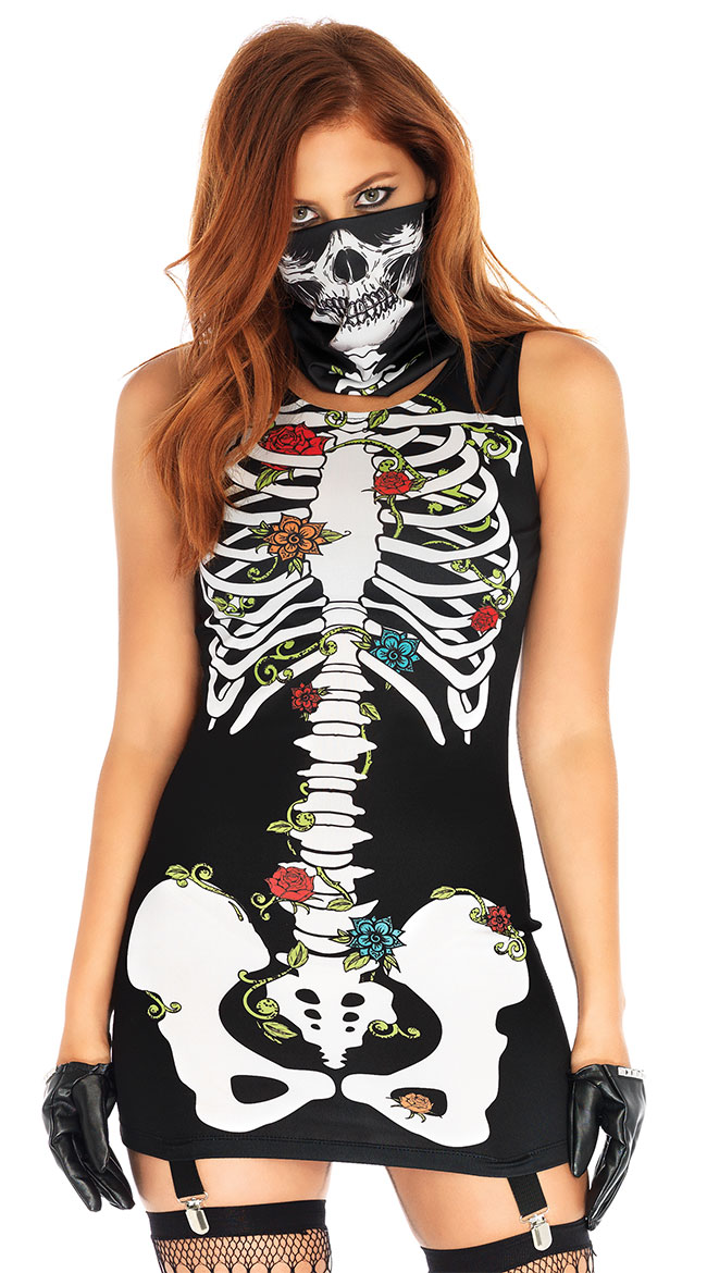 Scary Skeleton Costume by Leg Avenue