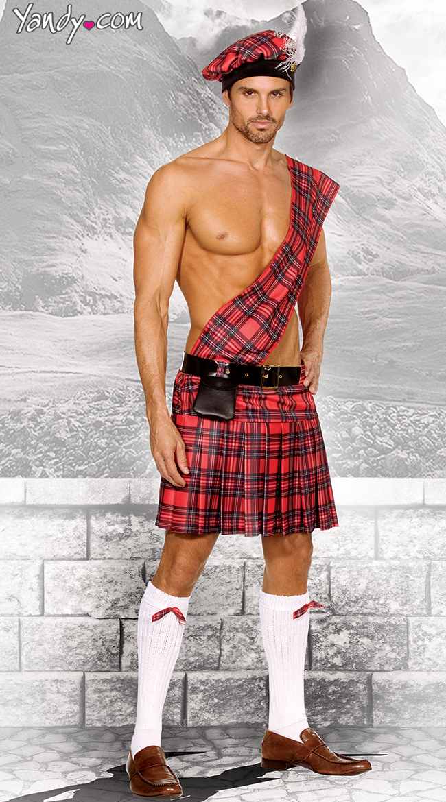Scottish Kilt Mens Costume by Dreamgirl