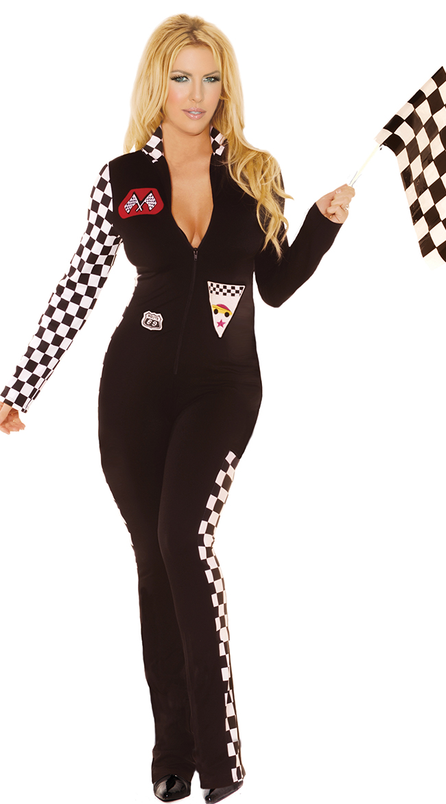 Sexy Race Car Driver Costume by Elegant Moments