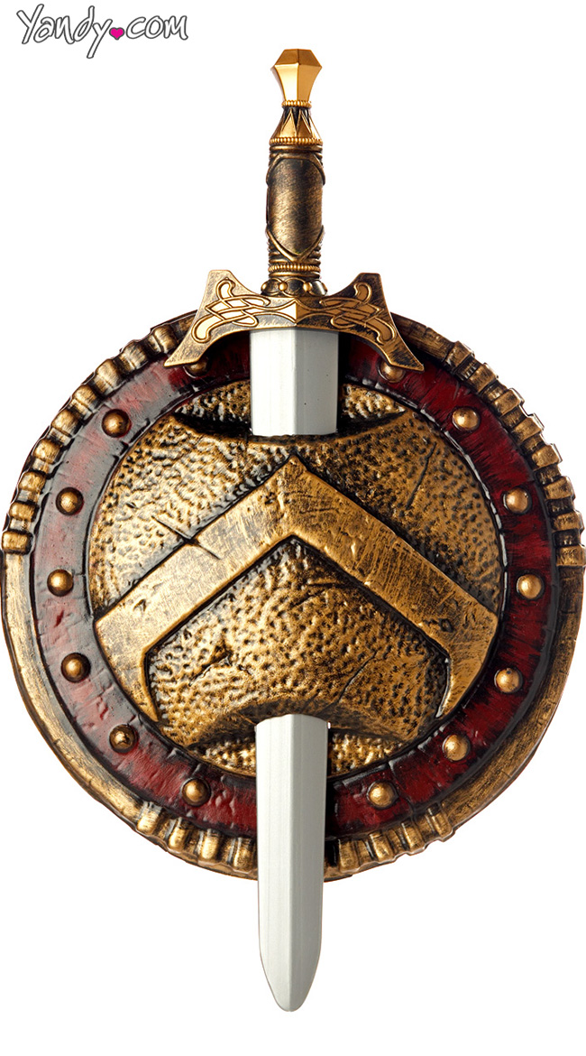 Spartan Combat Shield & Sword by California Costumes