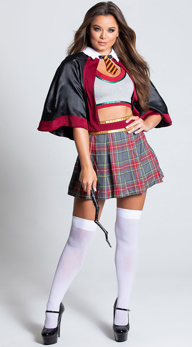 Spellbinding School Girl Costume by Leg Avenue