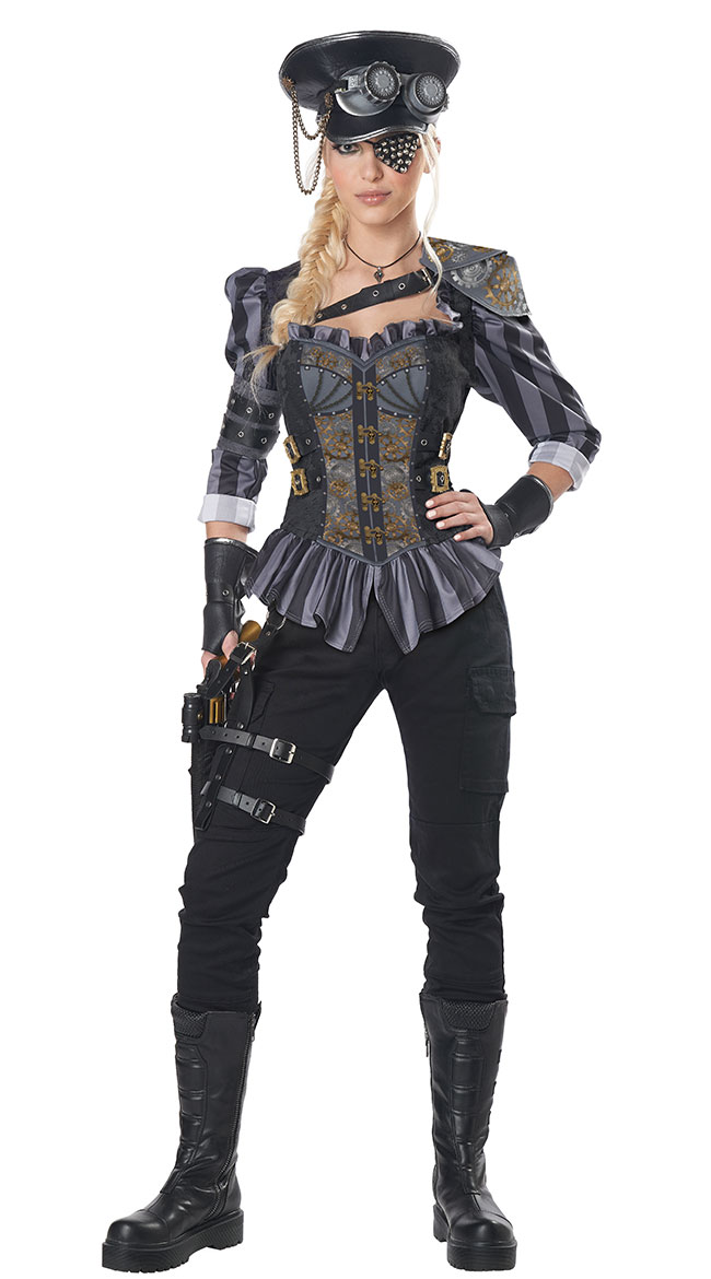 Steampunk Captain Costume by California Costumes