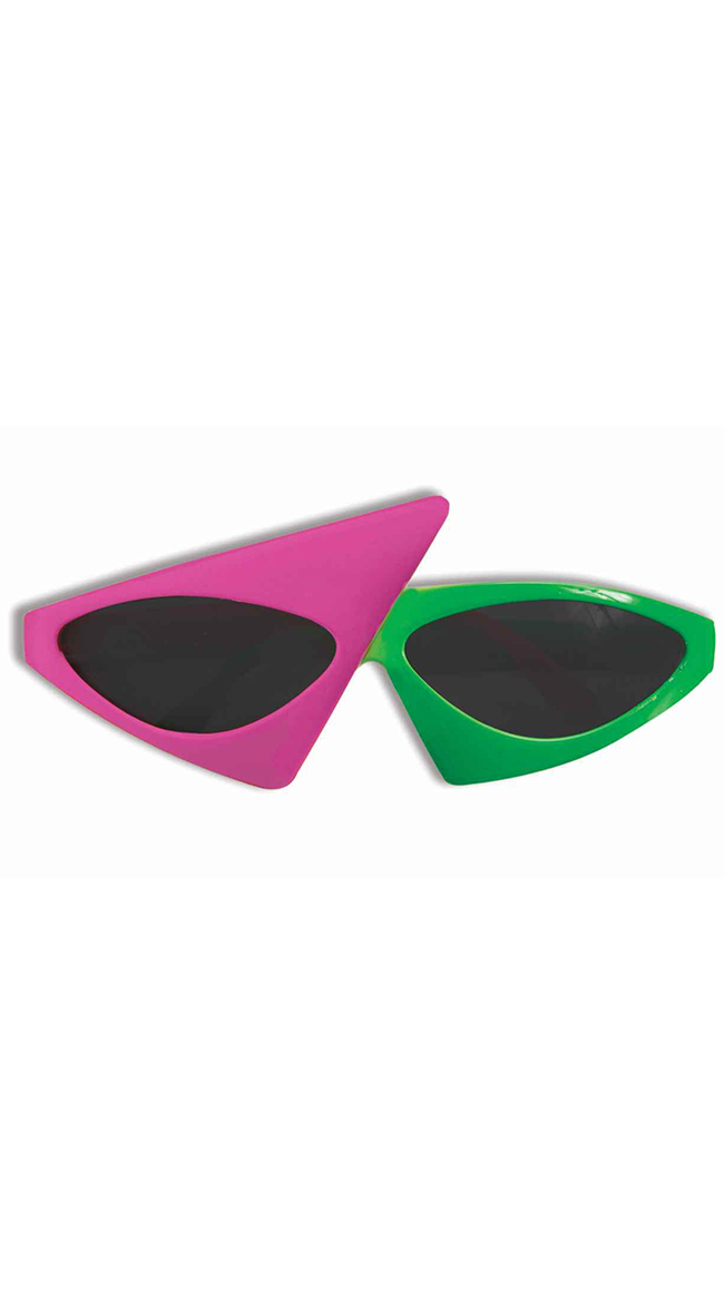 Two tone Neon Glasses by Forum Novelties