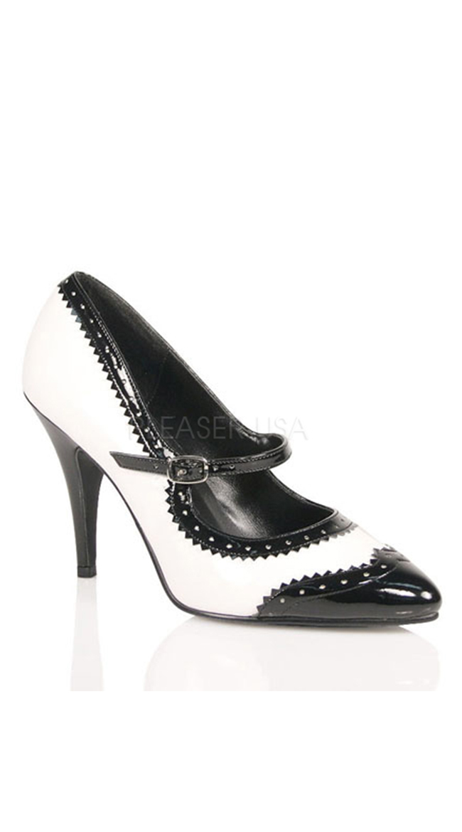 Vanity Mary Jane Oxfords by Pleaser