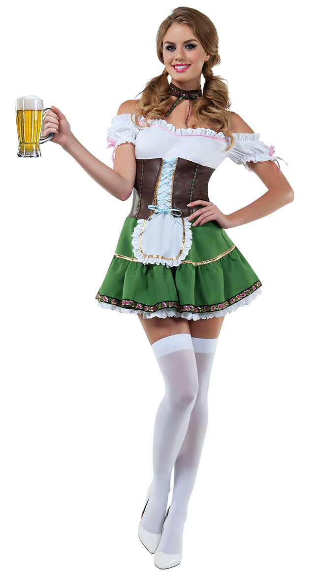 Vintage Beer Girl Costume by Starline