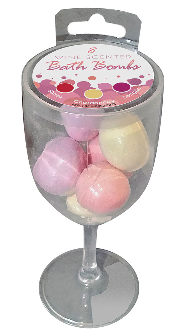 Wine Scented Bath Bombs by Entrenue