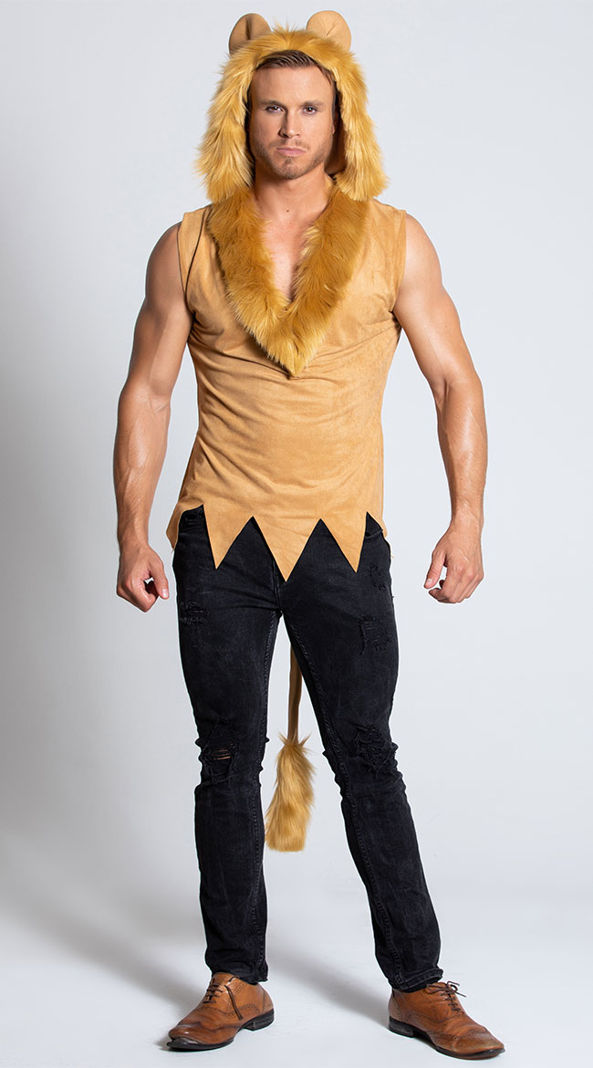 Yandy Men's Hear Me Roar Costume by Yandy Roma